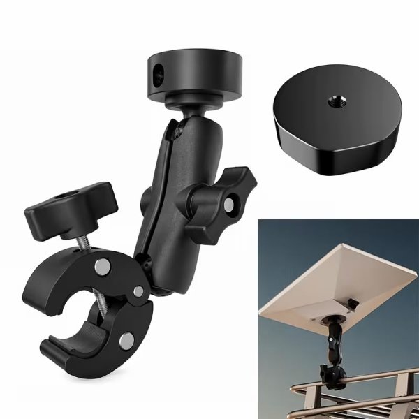 Portable clamp mount for Starlink Mini