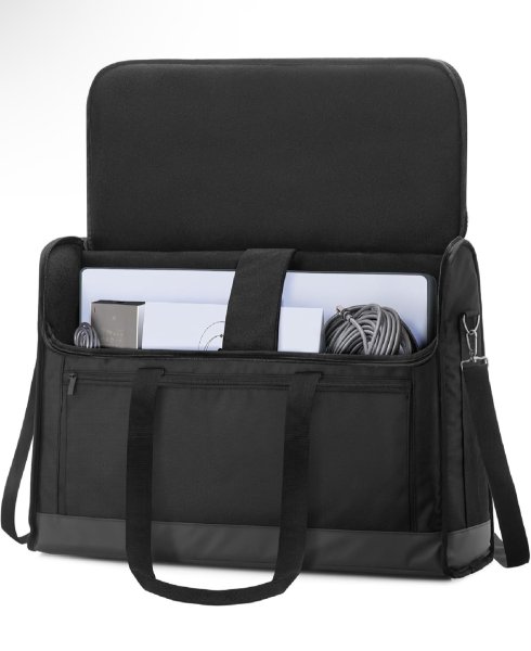 Carrying case compatible with Starlink V4 shown in a general view